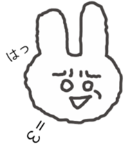 honesty rabbit sticker 2 sticker #6293298