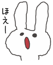 honesty rabbit sticker 2 sticker #6293300