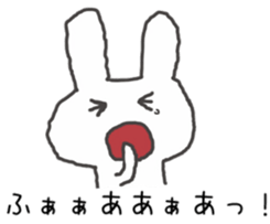 honesty rabbit sticker 2 sticker #6293301