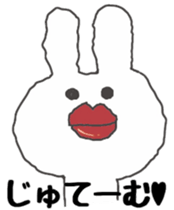 honesty rabbit sticker 2 sticker #6293303