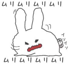 honesty rabbit sticker 2 sticker #6293309