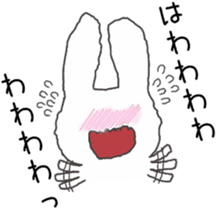 honesty rabbit sticker 2 sticker #6293314