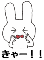 honesty rabbit sticker 2 sticker #6293323