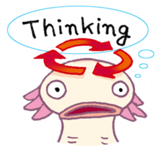 UPAZO the axlotol - mild life sticker #6293391