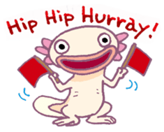 UPAZO the axlotol - mild life sticker #6293396