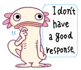 UPAZO the axlotol - mild life sticker #6293401