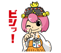 Shrine maiden Sisters sticker #6293608