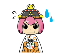 Shrine maiden Sisters sticker #6293609