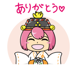 Shrine maiden Sisters sticker #6293613