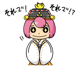 Shrine maiden Sisters sticker #6293616