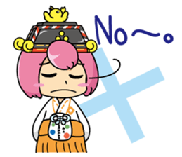 Shrine maiden Sisters sticker #6293617