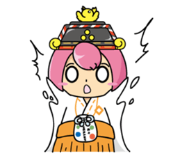 Shrine maiden Sisters sticker #6293619