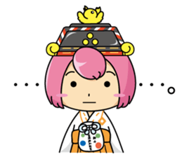 Shrine maiden Sisters sticker #6293620