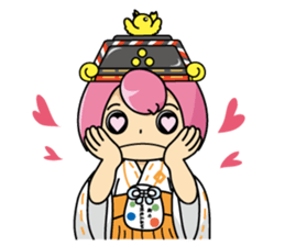 Shrine maiden Sisters sticker #6293621