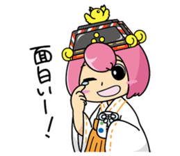 Shrine maiden Sisters sticker #6293622