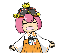 Shrine maiden Sisters sticker #6293626