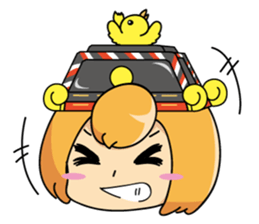 Shrine maiden Sisters sticker #6293628