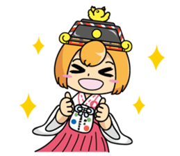 Shrine maiden Sisters sticker #6293634