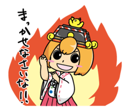 Shrine maiden Sisters sticker #6293640