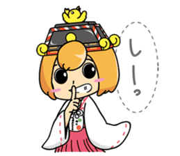 Shrine maiden Sisters sticker #6293642