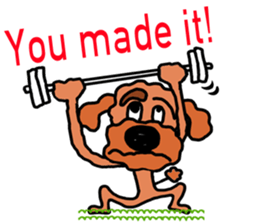 Poodle's - English ver. - sticker #6294008