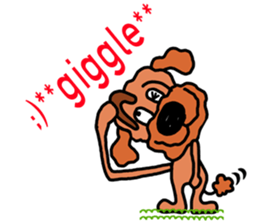 Poodle's - English ver. - sticker #6294013