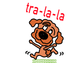 Poodle's - English ver. - sticker #6294014