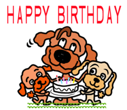 Poodle's - English ver. - sticker #6294015