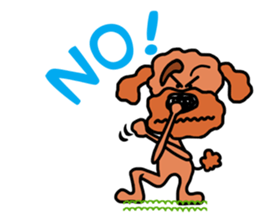 Poodle's - English ver. - sticker #6294016