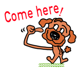 Poodle's - English ver. - sticker #6294018