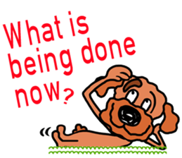 Poodle's - English ver. - sticker #6294019