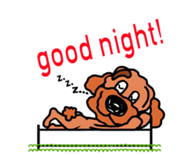 Poodle's - English ver. - sticker #6294023