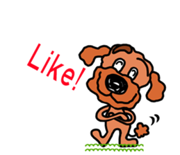 Poodle's - English ver. - sticker #6294025