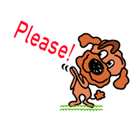 Poodle's - English ver. - sticker #6294026