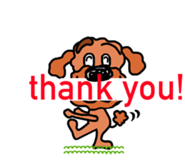 Poodle's - English ver. - sticker #6294032