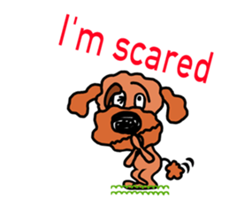 Poodle's - English ver. - sticker #6294035