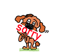 Poodle's - English ver. - sticker #6294039