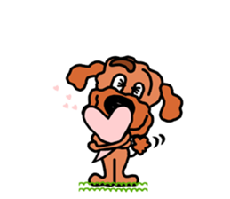 Poodle's - English ver. - sticker #6294045