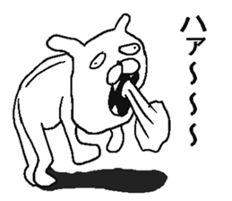 He is annoying rabbit sticker #6294129