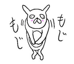 He is annoying rabbit sticker #6294144