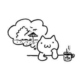 Japan Sticker KimamaNeko 5 sticker #6294229