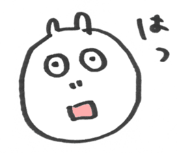 Creature , like a hippopotamus. sticker #6294300