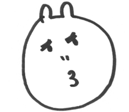 Creature , like a hippopotamus. sticker #6294302