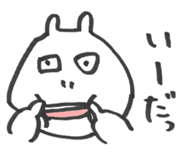 Creature , like a hippopotamus. sticker #6294325