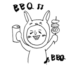 Usao-kun's summery sticker sticker #6294339