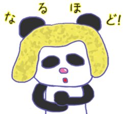 madame panda sticker #6294592