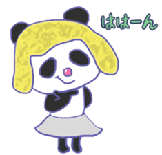 madame panda sticker #6294595