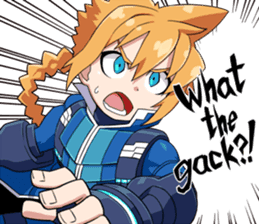 Azure Striker GUNVOLT sticker #6294608