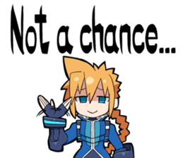 Azure Striker GUNVOLT sticker #6294609