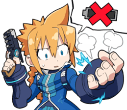 Azure Striker GUNVOLT sticker #6294610